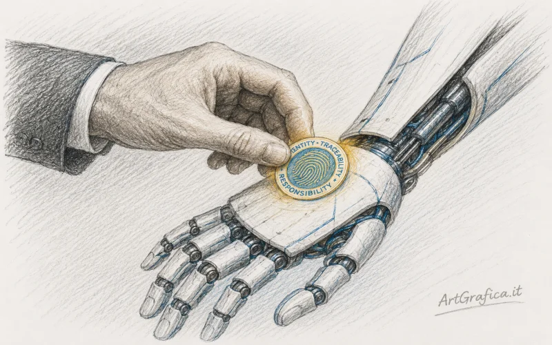 When machines enter the ledgers of power